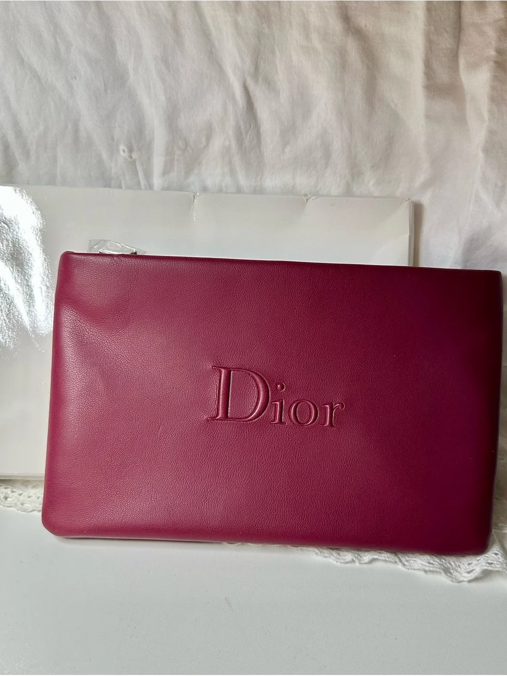 Dior sleek clutch
